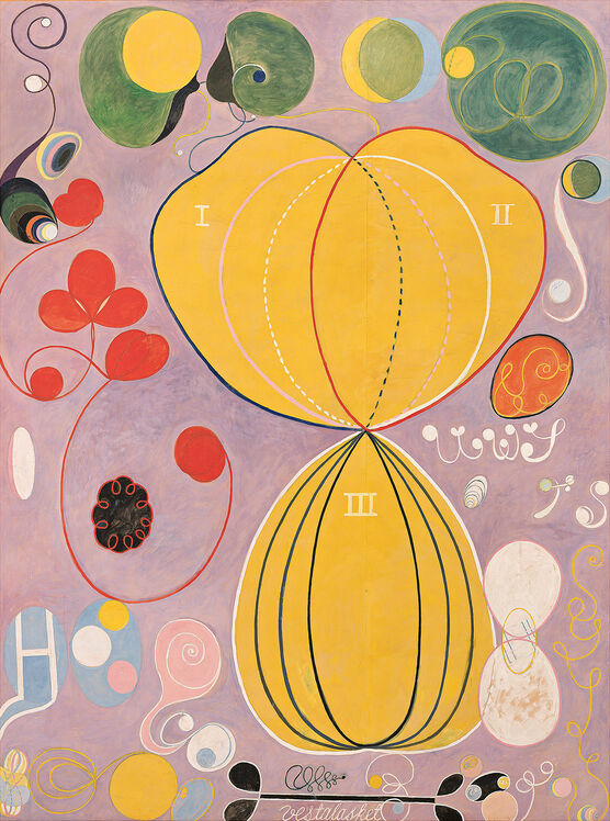 Hilma af Klint: The Ten Largest, Group IV No. 7, Adulthood
